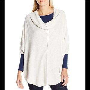 Splendid Women's Cashmere Blend Cowl Neck Poncho